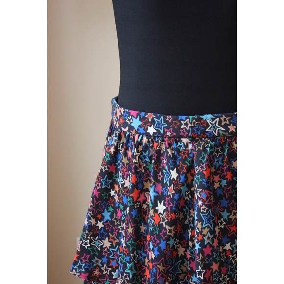 J.Crew Star Print Tiered Skirt - Picture 6 of 7